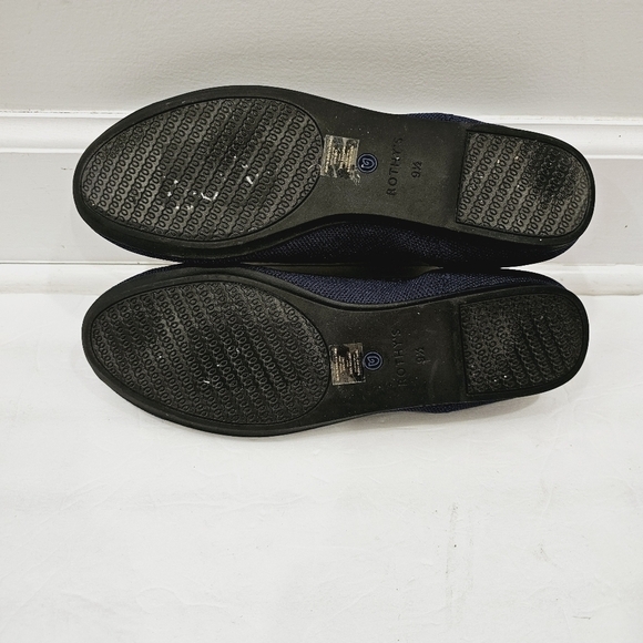 Rothy’s The Loafer Slip On Round Toe Blue Flats - Picture 8 of 8